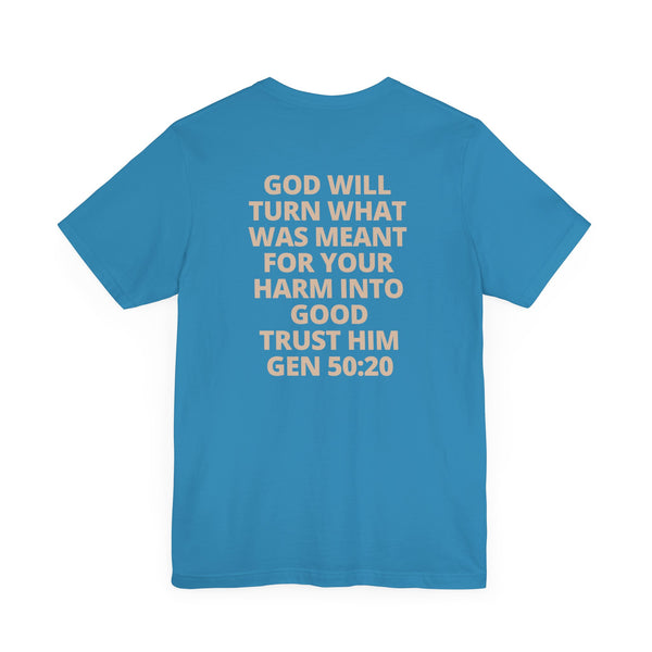 Aqautic Blue II But God Signature Tee