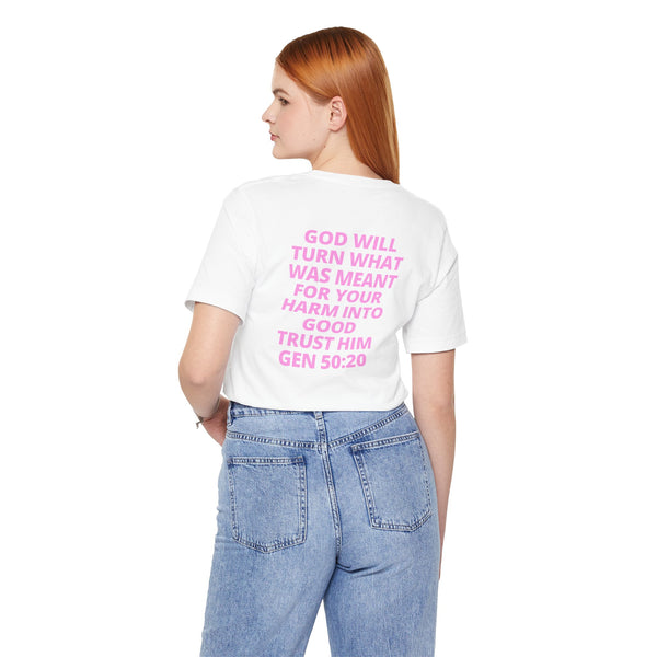 Hot Lavender Pink But God II Signature Tee