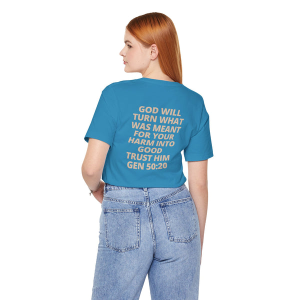 Aqautic Blue II But God Signature Tee